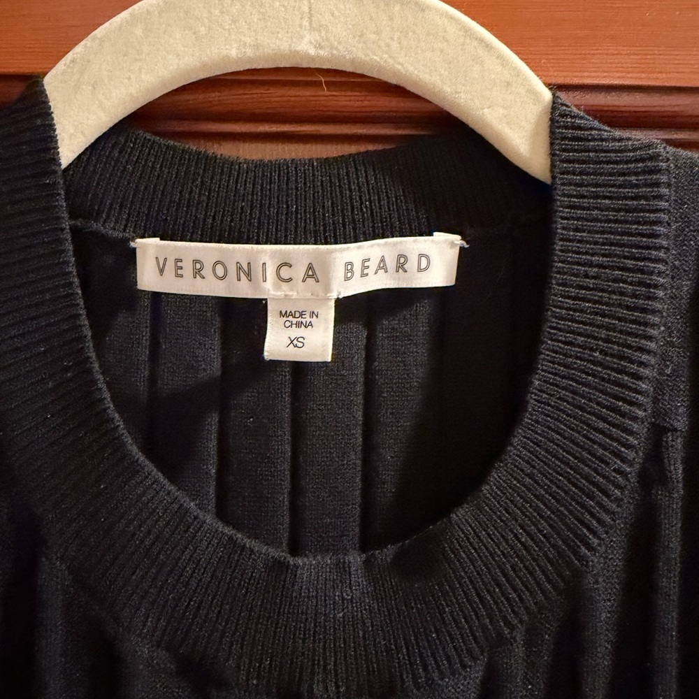 Veronica Beard Black Knit Maxi